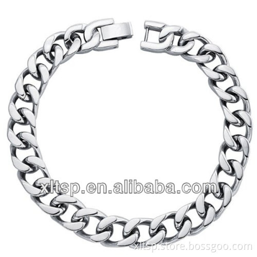 XLT-2530 Bracelet Cuban Link Stainless Steel Bracelet